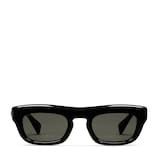 Rectangular frame sunglasses in black | GUCCI® US
