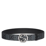 グッチ　GUCCI ベルト　belt GG Marmont thin belt in black leather | GUCCI® US