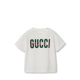 アンリ様♡着画あり♡ GUCCI　Baby　Tシャツ　レギンス　70-80 Gucci girl's top in cotton 779235xjf9d Ivory | Caposerio.com