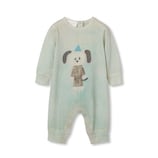 GUCCI ワンピース　4Y Baby cotton jersey one-piece with Web in dark blue | GUCCI® US