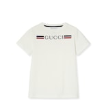 GUCCIチルドレン　ブラウス GUCCI(グッチ) GG TIANシルクツイルブラウス 744925 ブルー