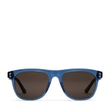 プ*読様 GUCCIスクエアサングラス Square frame sunglasses in blue | GUCCI® US