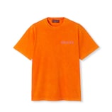 Tシャツ・カットソー GUCCI ORANGE COTTON TOP Printed cotton jersey T-shirt in orange | GUCCI® US