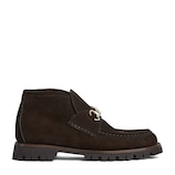 GUCCI ホースビット ウィメンズアンクルブーツ ホースビット ウィメンズ アンクルブーツ ・ブラウン スエード | GUCCI公式