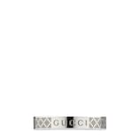 グッチ ディアマンテ〕スリムリング ・スターリングシルバー