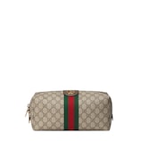 Gucci Savoy〕ミディアム コスメティックケース ・ソフト GGスプリーム
