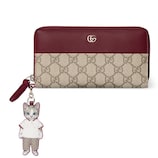 日本限定 ヒグチユウコ バイカラー ジップアラウンドウォレット