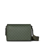 gucci ブラック GGパターン ボディバッグ ショルダーバッグ 美品 GGパターン ミディアム クロスボディバッグ ・フォレストグリーン GG