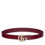 【GUCCI】グッチ ブロンディ レザーベルト グッチ ブロンディ〕 ベルトブラック レザー | GUCCI公式