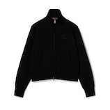 h♡ Brushed cotton jersey zip sweatshirt in black | GUCCI® US