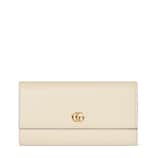 日本限定 ダブルG バイカラー コンチネンタルウォレット ・アイボリー