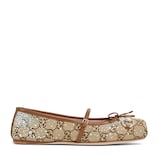 Gucci バレーシューズベージュ/ブラウン Gucci Run Lace-up Mesh Low Top Sneakers Women's Beige 746939 AAB62