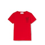 チルドレンズ〕プリント コットン Tシャツ ・レッド | GUCCI公式