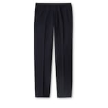 Pinstripe wool pant in dark blue and grey | GUCCI® US