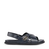 GUCCI 子供ホースビット　サンダル サイズ27/17.5cm チルドレンズ〕サンダル ・ダークブルー レザー | GUCCI公式