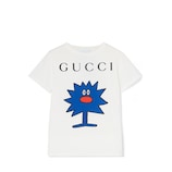 チルドレンズ〕コットン Tシャツ ・ホワイト | GUCCI公式