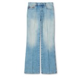 ブリーチド コットンデニム フレアパンツ ・ライトブルー | GUCCI公式