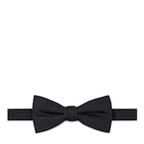 GG cotton silk bow tie in black | GUCCI® US