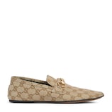 ウィメンズ ラガッツォ ローファー ・サンド GGキャンバス | GUCCI公式