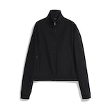 GG jersey jacquard zip jacket in black | GUCCI® US