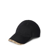 コットンキャンバス ベースボールキャップ ・黑色 | GUCCI公式