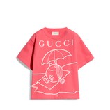 GUCCI カラフル Tシャツ　90 2歳 Children's cotton T-shirt with print in pink | GUCCI® US