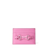 ホースビット付き カードケース ・ブライトピンク レザー | GUCCI公式