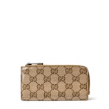 Gucci x 安藤七宝店 日本限定 カードケース ・ベージュ＆ブルー GG