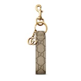 Ophidia keychain in beige and dark brown Supreme canvas | GUCCI® US