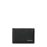 GUCCI ロゴ カードケース（名刺入れ） ・ブラック レザー | GUCCI公式