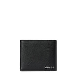 GUCCI ロゴ 二つ折りウォレット ・ブラック レザー | GUCCI公式