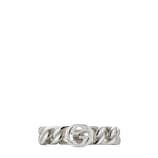Gucci Interlocking ring in 925 sterling silver | GUCCI® US