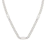 Gucci Interlocking chain necklace in 925 sterling silver | GUCCI® US