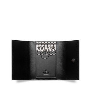 Gucci Signature Leather Key Case Gucci Signature Leather Key Case