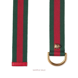 Web belt with D-ring