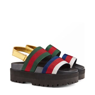 Web platform sandal