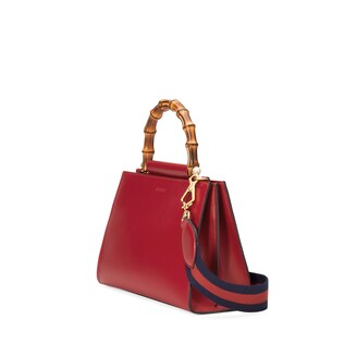Nymphaea small top handle bag