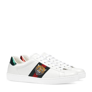 gucci lion sneakers