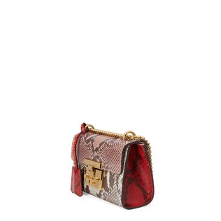 Padlock python shoulder bag
