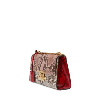 Padlock python shoulder bag