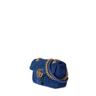 GG Marmont velvet mini bag 