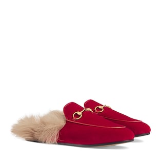 Princetown velvet slipper