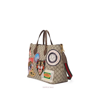 Gucci Courrier soft GG Supreme tote