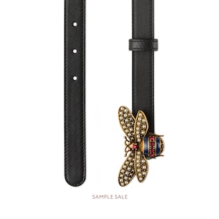 gucci insect belt