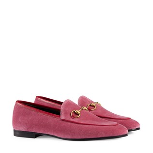 Gucci Jordaan velvet loafer