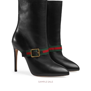 Sylvie leather ankle boot