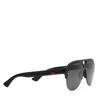 Aviator rubber sunglasses
