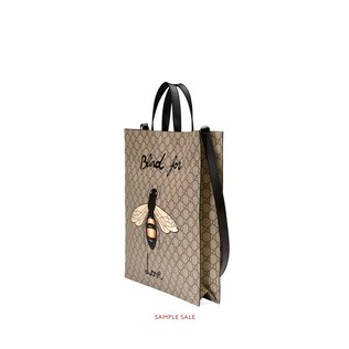 Bee print soft GG Supreme tote