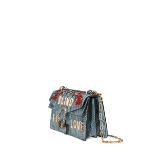 Dionysus small snakeskin shoulder bag