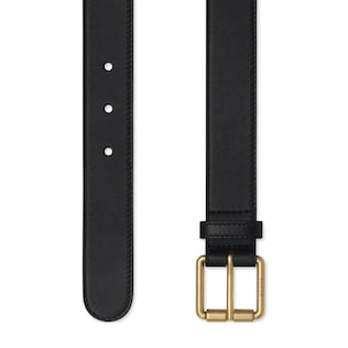 Leather belt with Horsebit 